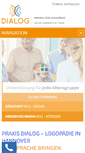 Mobile Screenshot of logopaedie-praxis-hannover.de
